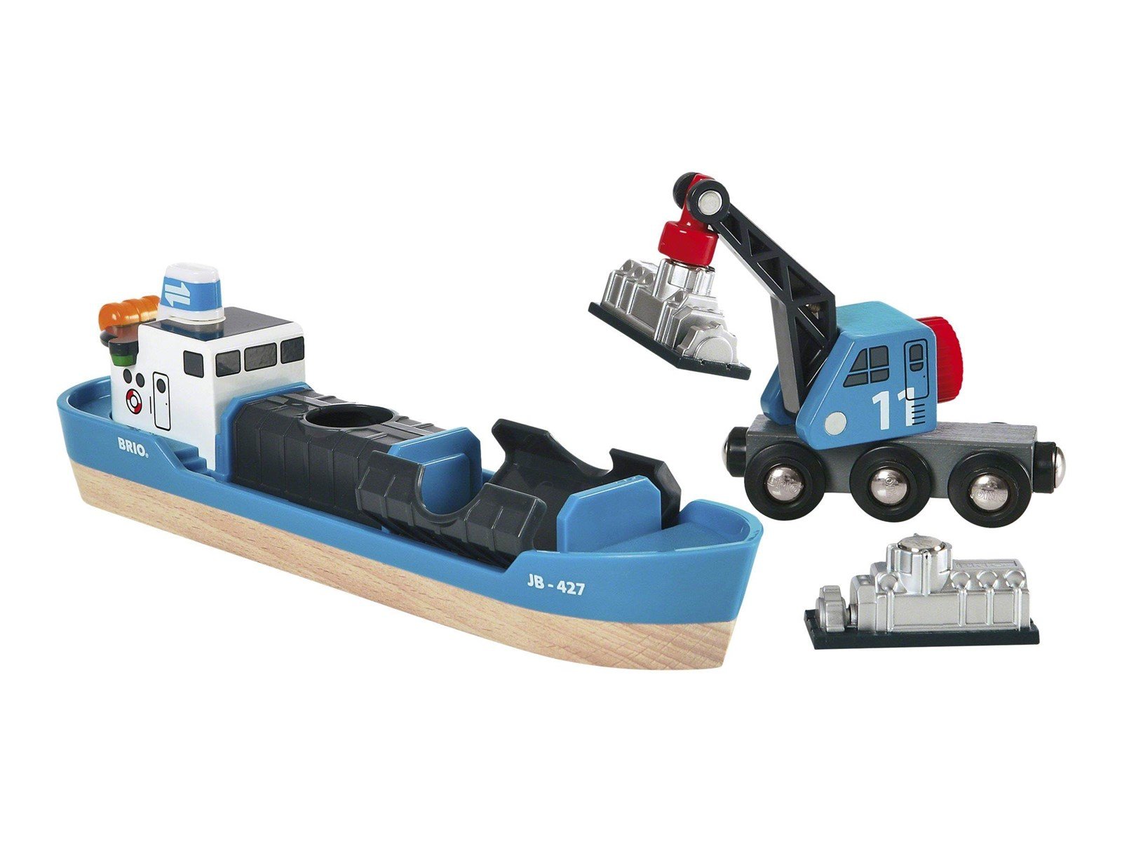 Brio Freight Ship & Crane Brio Freight Ship & Crane